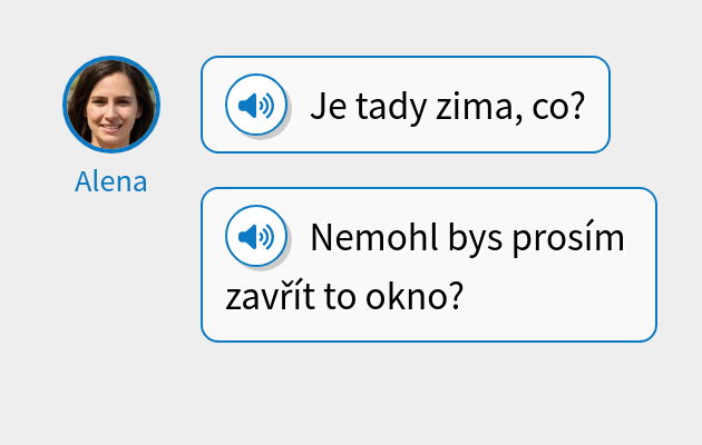 Je tady zima, co?