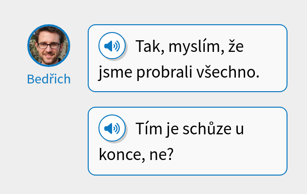Tak, myslím, že jsme probrali všechno.