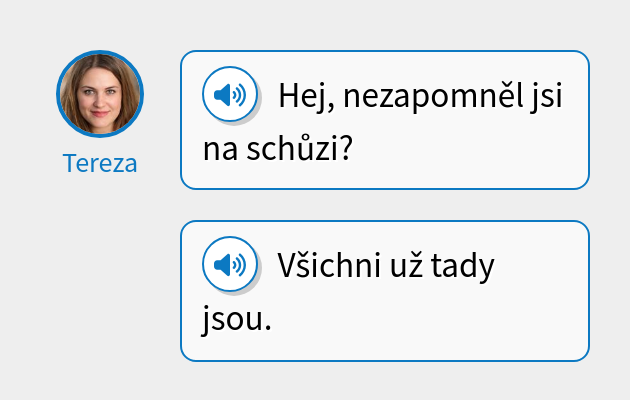 Hej, nezapomněl jsi na schůzi?