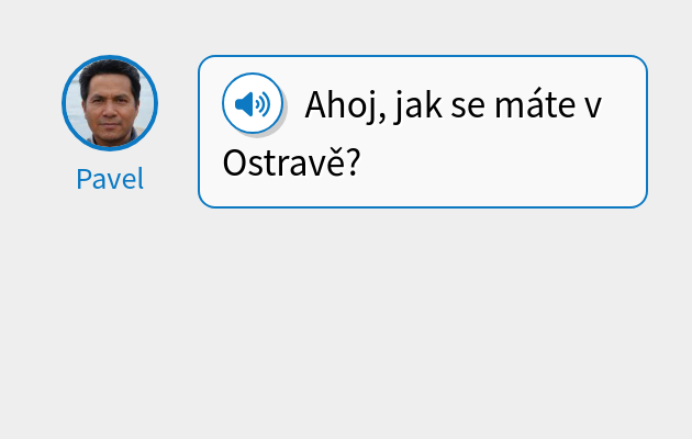 Ahoj, jak se máte v Ostravě?