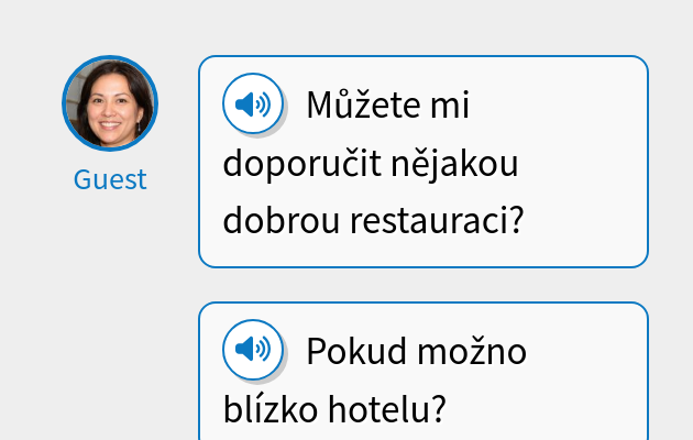 Můžete mi doporučit nějakou dobrou restauraci?