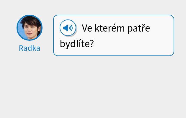 Ve kterém patře bydlíte?