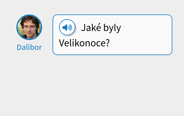 Jaké byly Velikonoce?