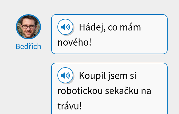 Hádej, co mám nového!
