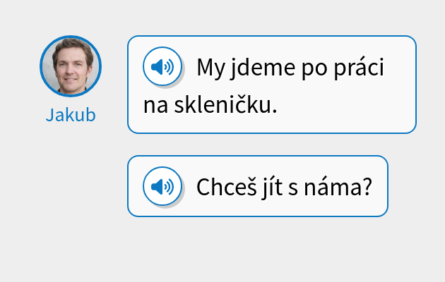 My jdeme po práci na skleničku.