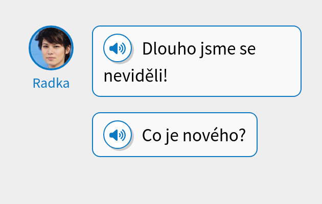 Dlouho jsme se neviděli!