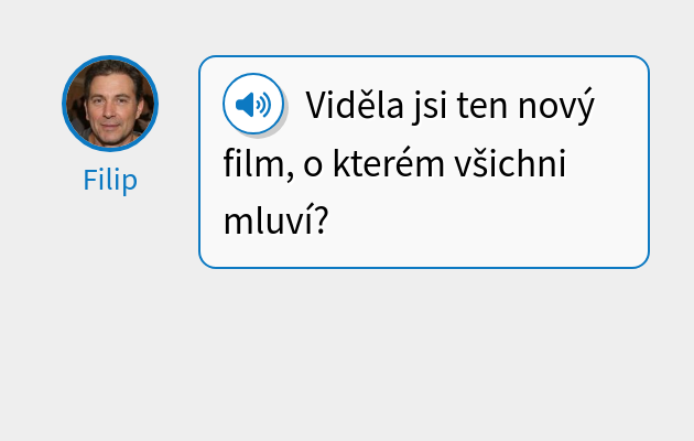 Viděla jsi ten nový film, o kterém všichni mluví?