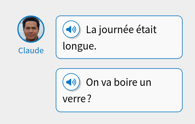 La journée était longue.