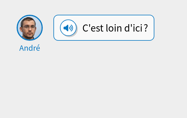 C'est loin d'ici ?