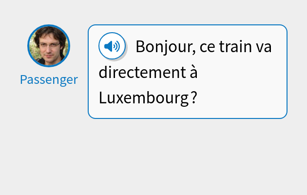 Bonjour, ce train va directement à Luxembourg ?
