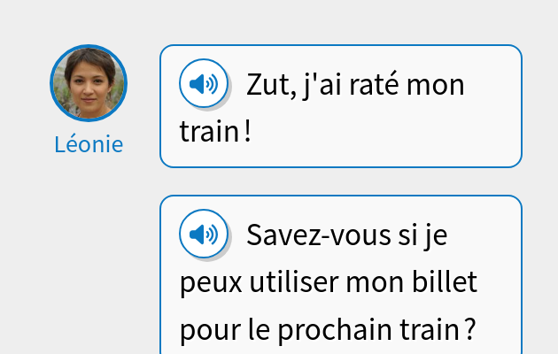 Zut, j'ai raté mon train !