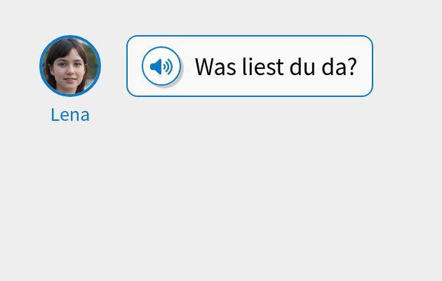 Was liest du da?