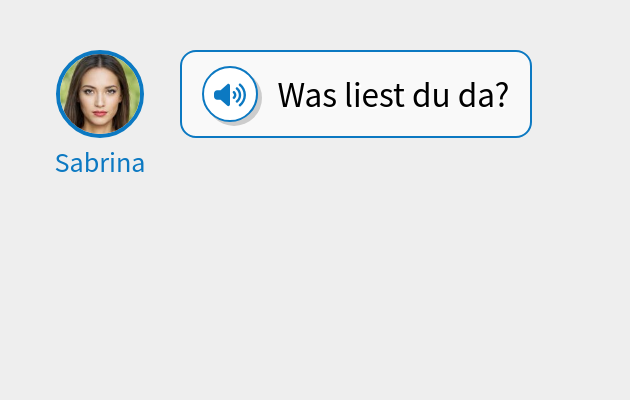 Was liest du da?