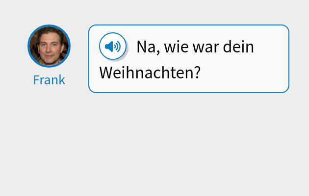 Na, wie war dein Weihnachten?