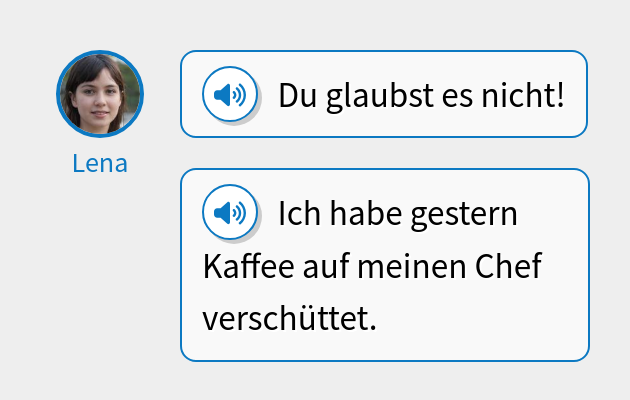 Du glaubst es nicht!