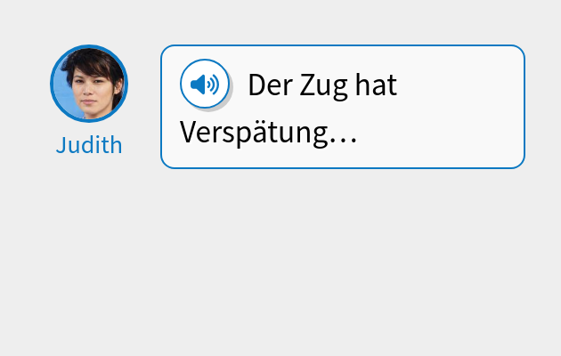 Der Zug hat Verspätung…