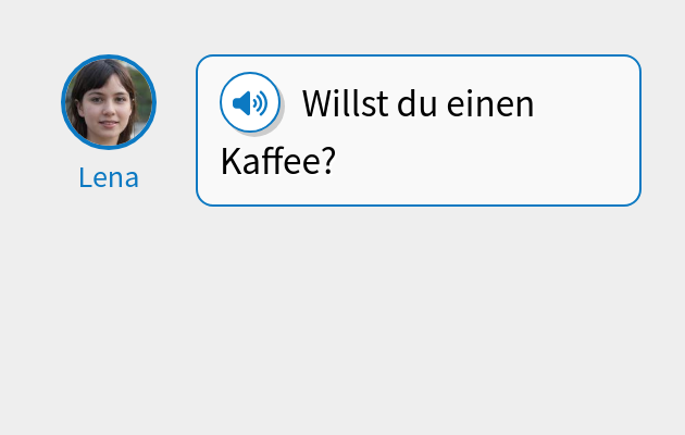 Willst du einen Kaffee?