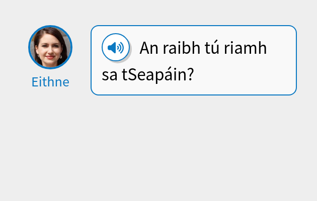 An raibh tú riamh sa tSeapáin?