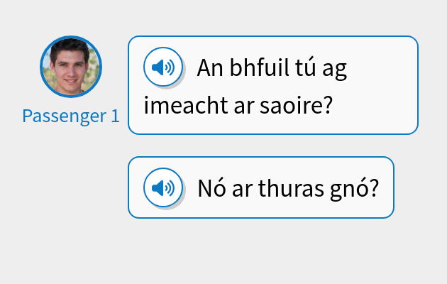 An bhfuil tú ag imeacht ar saoire?