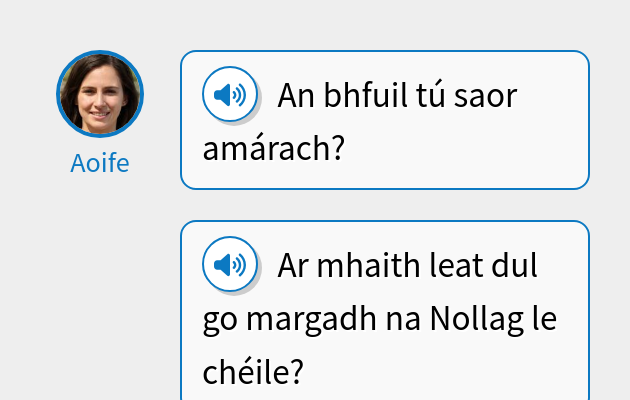 An bhfuil tú saor amárach?